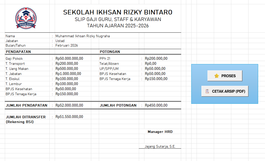 Payroll Program